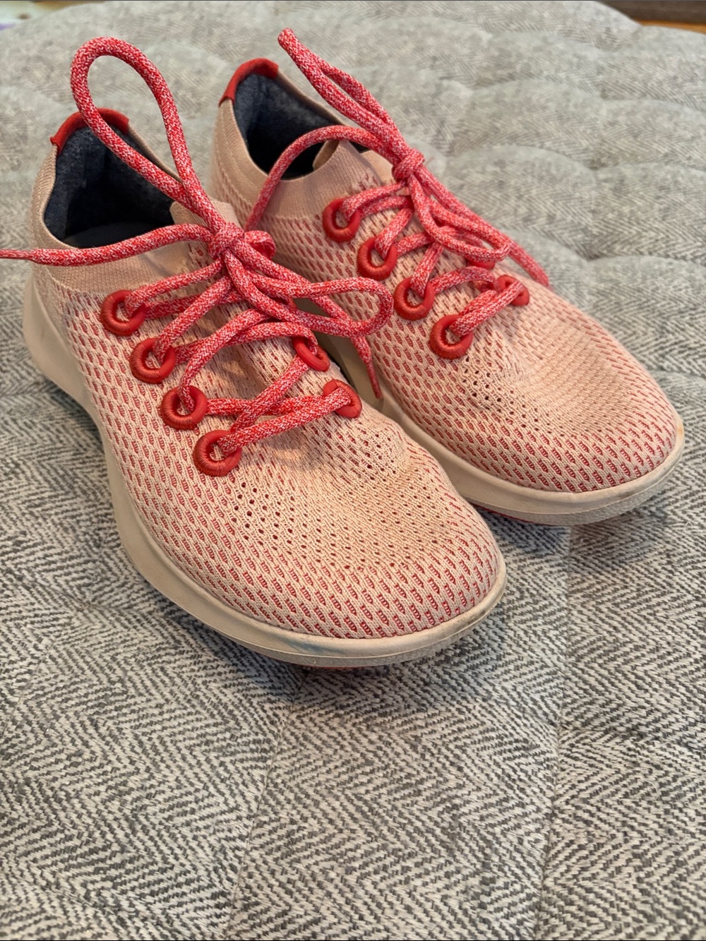 allbirds tree dasher in flame size 9.5